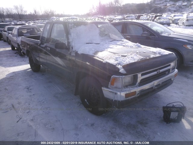 JT4VN93D0P5038092 - 1993 TOYOTA PICKUP 1/2 TON EX LONG WHLBSE DX BLACK photo 1