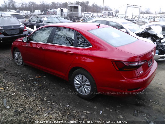 3VWC57BU3KM058379 - 2019 VOLKSWAGEN JETTA S/SE/R-LINE RED photo 3