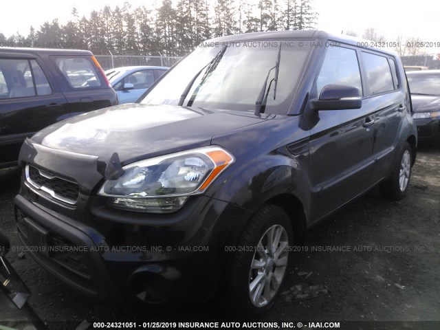 KNDJT2A62C7446639 - 2012 KIA SOUL +/!/SPORT BLACK photo 2