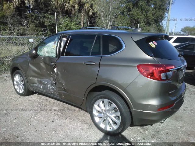 LRBFXESX2GD167720 - 2016 BUICK ENVISION PREMIUM BROWN photo 3