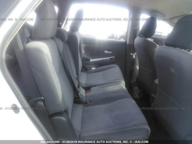 JTDZN3EU4E3293316 - 2014 TOYOTA PRIUS V WHITE photo 8