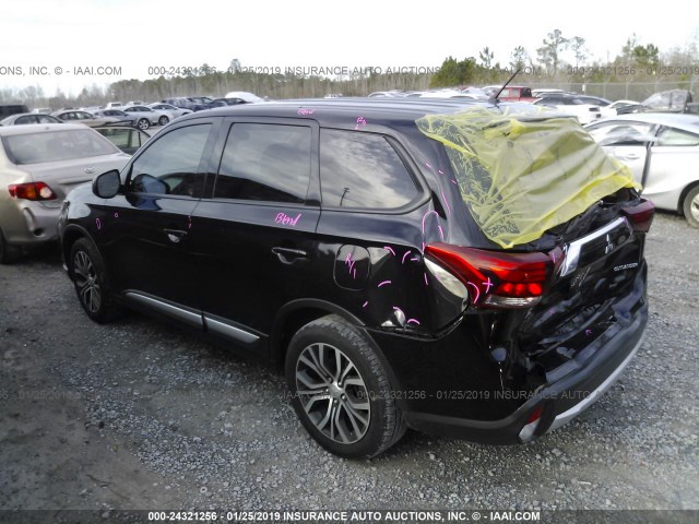 JA4AD2A38GZ062355 - 2016 MITSUBISHI OUTLANDER ES 黑色 照片 3