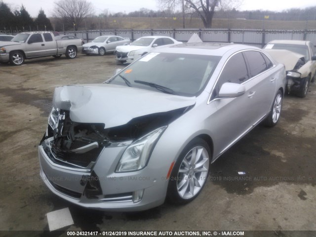 2G61P5S3XH9134409 - 2017 CADILLAC XTS PREMIUM LUXURY SILVER photo 2