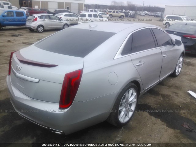 2G61P5S3XH9134409 - 2017 CADILLAC XTS PREMIUM LUXURY SILVER photo 4