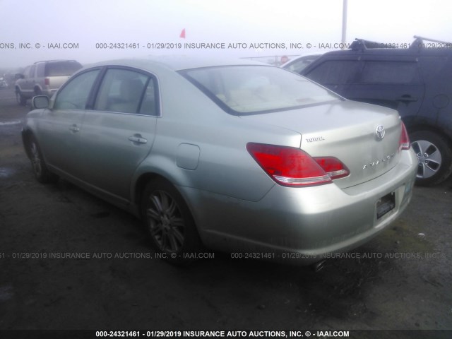 4T1BK36B56U066036 - 2006 TOYOTA AVALON XL/XLS/TOURING/LIMITED GREEN photo 3