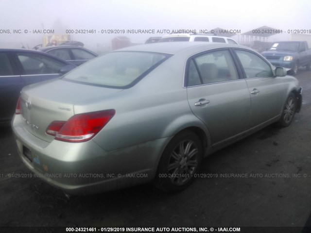 4T1BK36B56U066036 - 2006 TOYOTA AVALON XL/XLS/TOURING/LIMITED GREEN photo 4