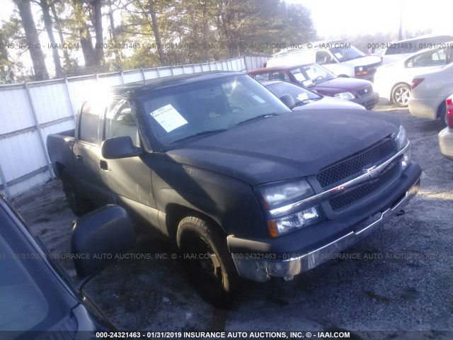 2GCEC13T251139938 - 2005 CHEVROLET SILVERADO C1500 BLACK photo 1