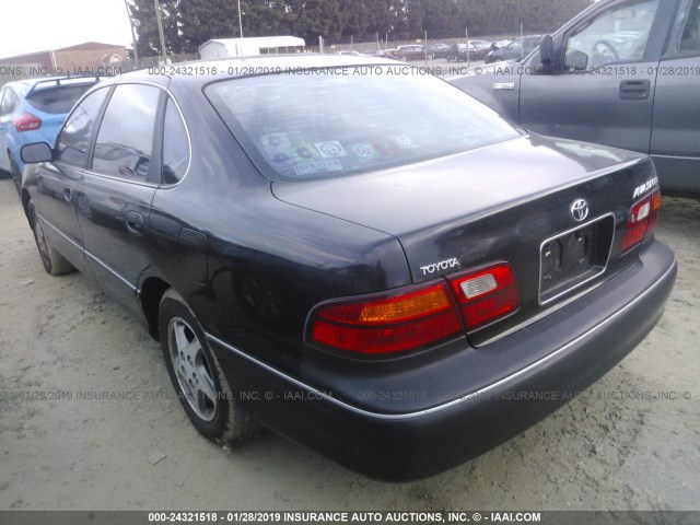 4T1BF18B7WU226763 - 1998 TOYOTA AVALON XL/XLS BLACK photo 3