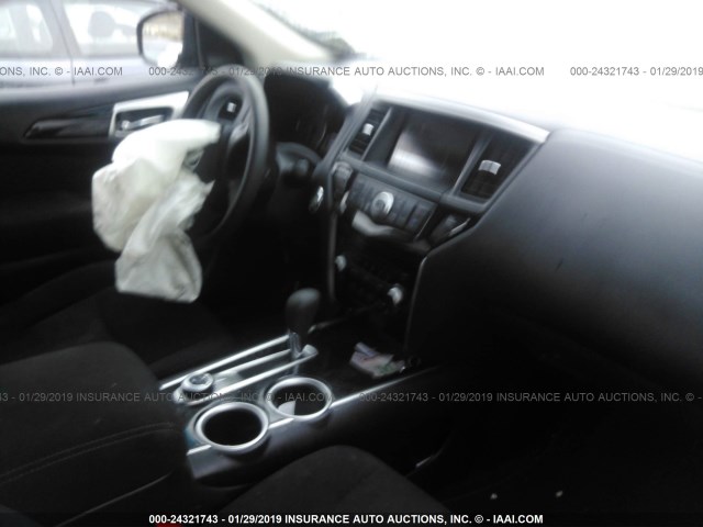 5N1AR2MM7FC714407 - 2015 NISSAN PATHFINDER S/SV/SL/PLATINUM BLUE photo 5