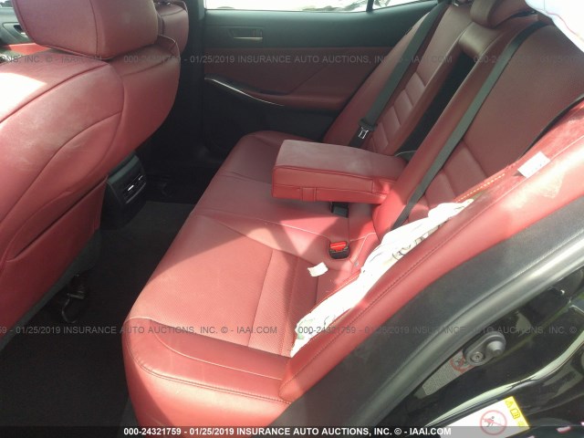 JTHBA1D23H5057975 - 2017 LEXUS IS 200T 黑色 照片 8