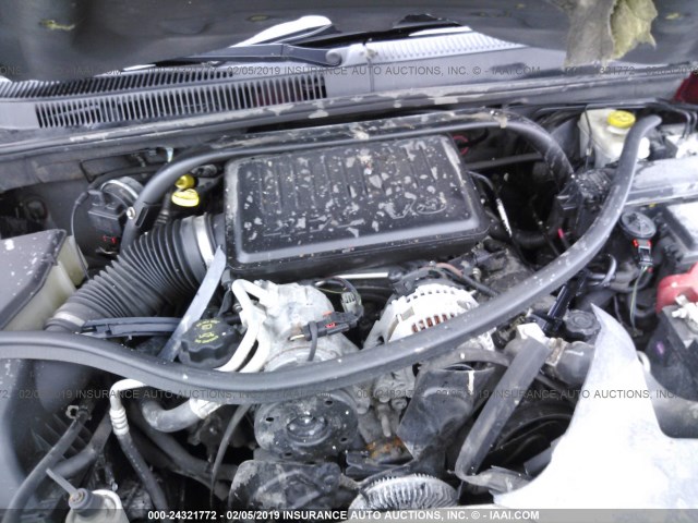 1J8HR48N76C321047 - 2006 JEEP GRAND CHEROKEE LAREDO/COLUMBIA/FREEDOM 红色 照片 10