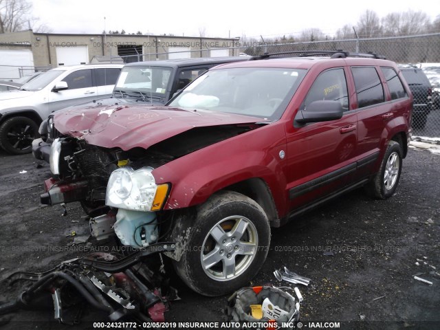 1J8HR48N76C321047 - 2006 JEEP GRAND CHEROKEE LAREDO/COLUMBIA/FREEDOM 红色 照片 2