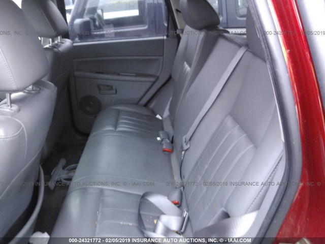 1J8HR48N76C321047 - 2006 JEEP GRAND CHEROKEE LAREDO/COLUMBIA/FREEDOM 红色 照片 8