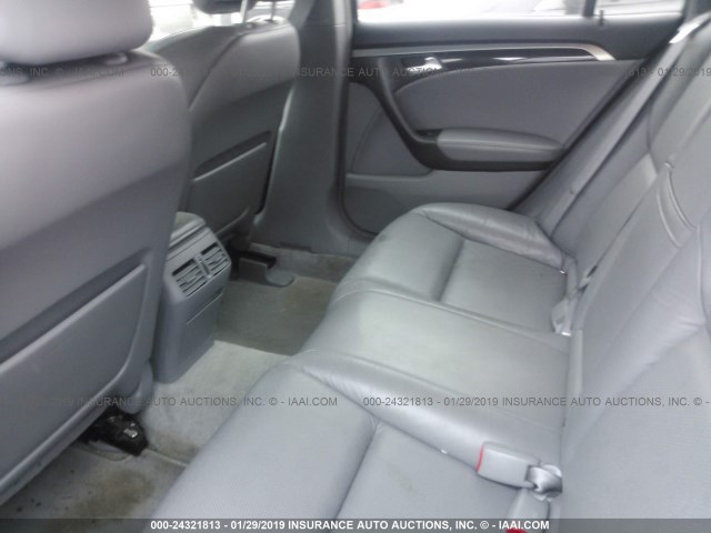 19UUA66216A047410 - 2006 ACURA 3.2TL GRAY photo 8