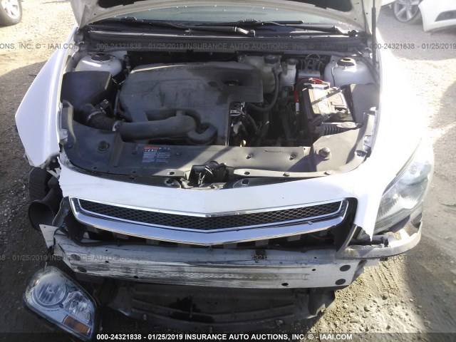 1G1ZC5E07CF328045 - 2012 CHEVROLET MALIBU 1LT თეთრი ფოტო 10