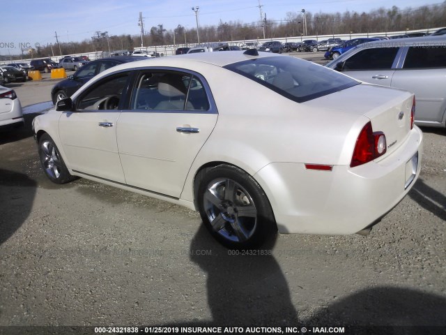 1G1ZC5E07CF328045 - 2012 CHEVROLET MALIBU 1LT თეთრი ფოტო 3