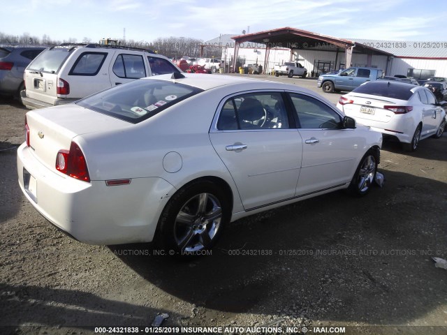 1G1ZC5E07CF328045 - 2012 CHEVROLET MALIBU 1LT თეთრი ფოტო 4