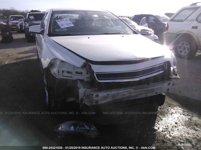 1G1ZC5E07CF328045 - 2012 CHEVROLET MALIBU 1LT თეთრი ფოტო 6