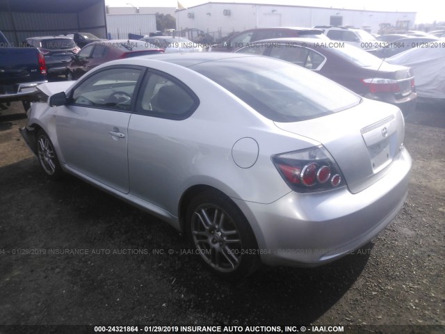 JTKDE167280274110 - 2008 TOYOTA SCION TC ვერცხლისფერი ფოტო 3