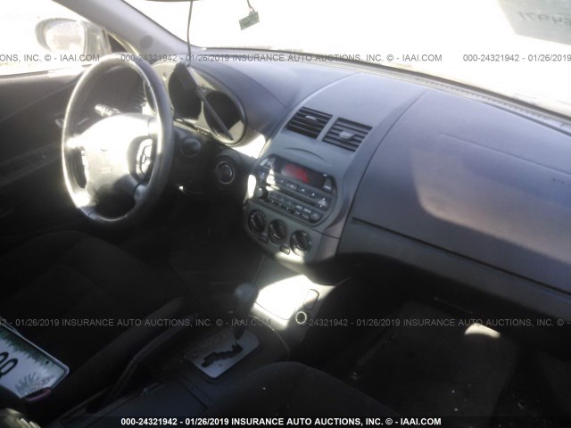 1N4AL11D02C209894 - 2002 NISSAN ALTIMA S/SL SILVER photo 5