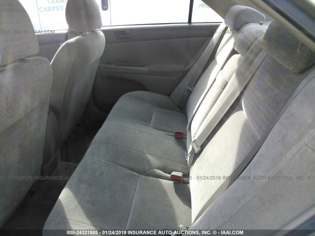 4T1BE32K52U013232 - 2002 TOYOTA CAMRY LE/XLE/SE BEIGE photo 8