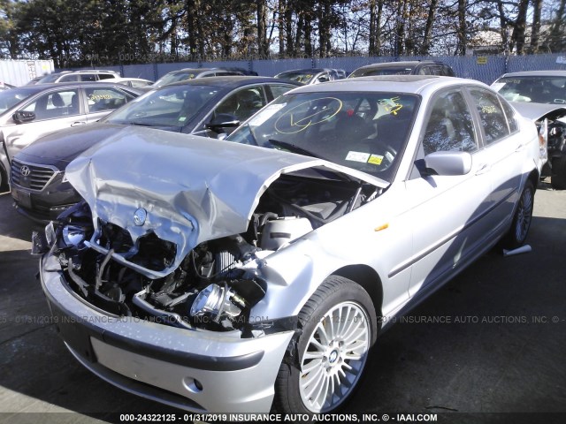 WBAEW53433PG23463 - 2003 BMW 330 XI SILVER photo 2