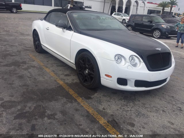 SCBDR33W79C059537 - 2009 BENTLEY CONTINENTAL  WHITE photo 1