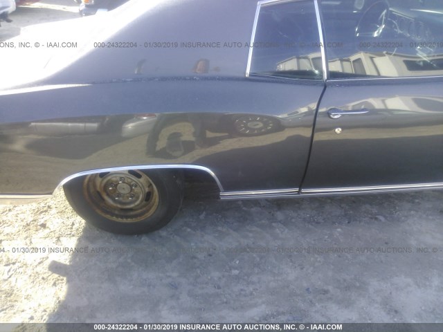 1H57J2B606567 - 1972 CHEVROLET MONTE CARLO  GRAY photo 6