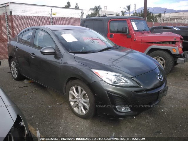 JM1BL1S60A1321507 - 2010 MAZDA 3 S GRAY photo 1