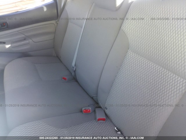 5TFJU4GN4CX027926 - 2012 TOYOTA TACOMA DOUBLE CAB PRERUNNER GRAY photo 8