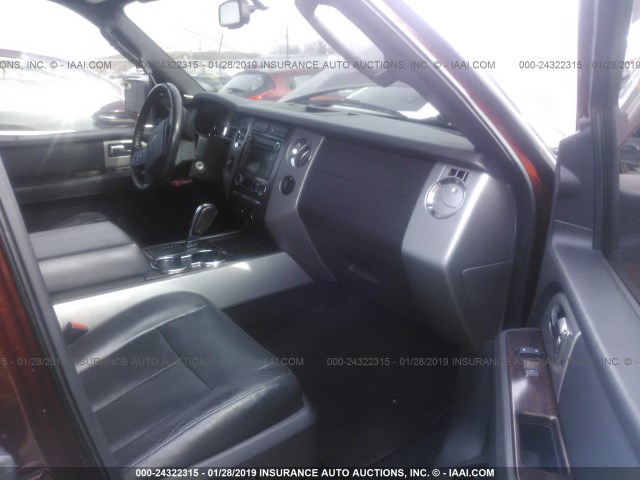 1FMFU20538LA31626 - 2008 FORD EXPEDITION LIMITED Champagne photo 5
