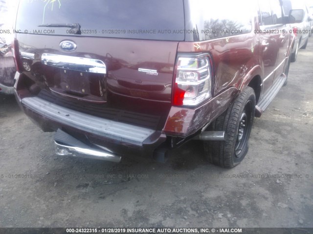 1FMFU20538LA31626 - 2008 FORD EXPEDITION LIMITED Champagne photo 6