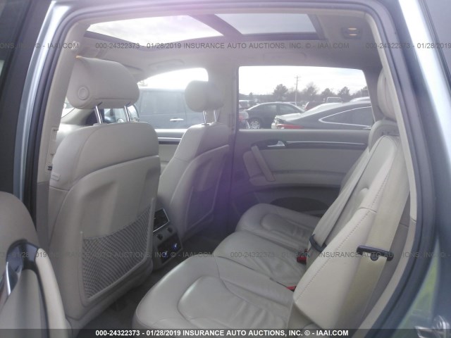 WA1BY74L47D064862 - 2007 AUDI Q7 3.6 QUATTRO PREMIUM GRAY photo 8