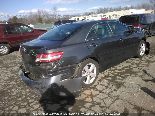 4T1BK3EK4BU618668 - 2011 TOYOTA CAMRY SE/LE/XLE 灰色 照片 4
