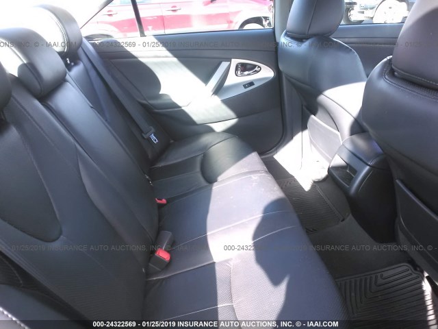 4T1BK3EK4BU618668 - 2011 TOYOTA CAMRY SE/LE/XLE 灰色 照片 8