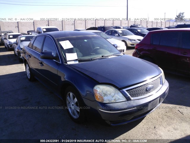 1FAFP23166G138816 - 2006 FORD FIVE HUNDRED SE BLUE photo 1