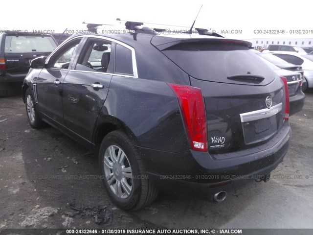 3GYFNCE39DS639521 - 2013 CADILLAC SRX LUXURY COLLECTION BLACK photo 3