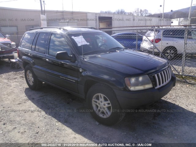 1J4GW48S74C427569 - 2004 JEEP GRAND CHEROKEE LAREDO/COLUMBIA/FREEDOM 黑色 照片 1