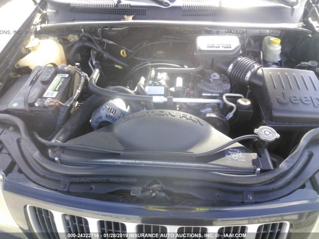 1J4GW48S74C427569 - 2004 JEEP GRAND CHEROKEE LAREDO/COLUMBIA/FREEDOM 黑色 照片 10