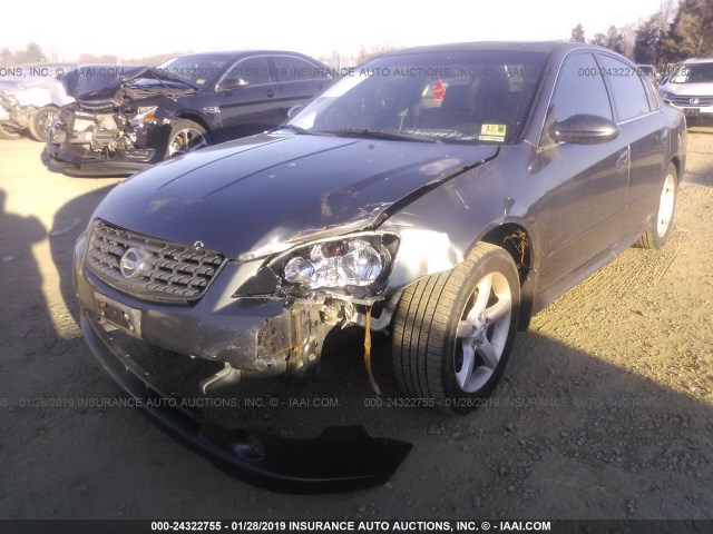 1N4BL11D85C196191 - 2005 NISSAN ALTIMA SE/SL/SE-R GRAY photo 2