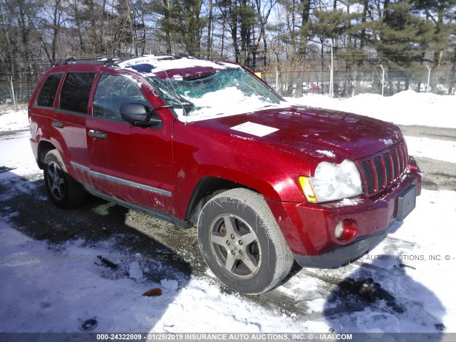 1J4GR48K85C702262 - 2005 JEEP GRAND CHEROKEE LAREDO/COLUMBIA/FREEDOM 红色 照片 1