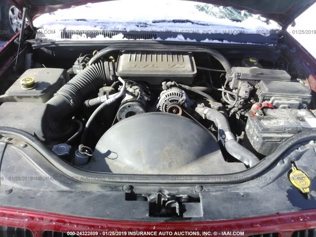 1J4GR48K85C702262 - 2005 JEEP GRAND CHEROKEE LAREDO/COLUMBIA/FREEDOM 红色 照片 10