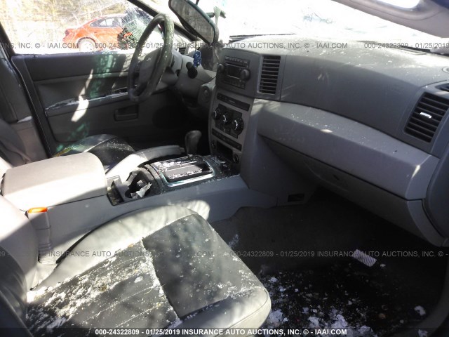 1J4GR48K85C702262 - 2005 JEEP GRAND CHEROKEE LAREDO/COLUMBIA/FREEDOM 红色 照片 5