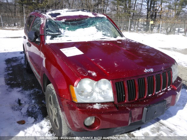 1J4GR48K85C702262 - 2005 JEEP GRAND CHEROKEE LAREDO/COLUMBIA/FREEDOM 红色 照片 6