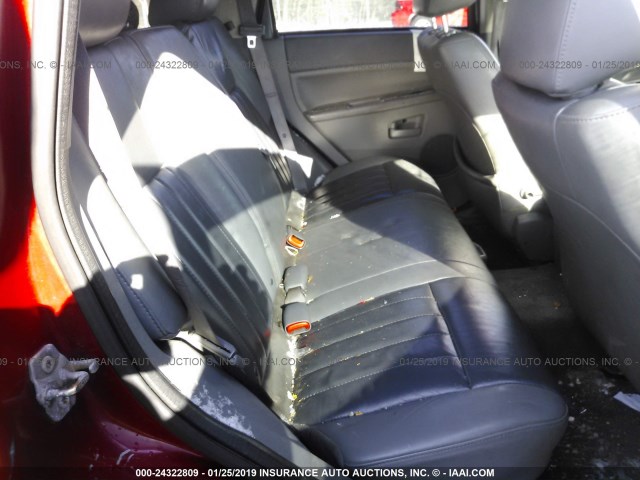 1J4GR48K85C702262 - 2005 JEEP GRAND CHEROKEE LAREDO/COLUMBIA/FREEDOM 红色 照片 8