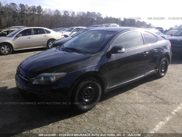 JTKDE177260108133 - 2006 TOYOTA SCION TC შავი ფოტო 2
