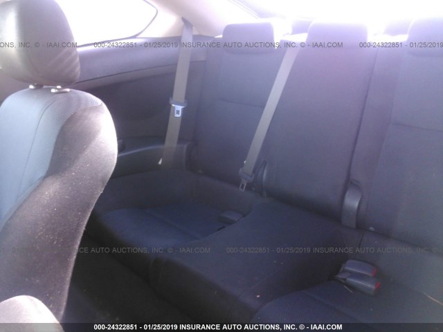JTKDE177260108133 - 2006 TOYOTA SCION TC შავი ფოტო 8