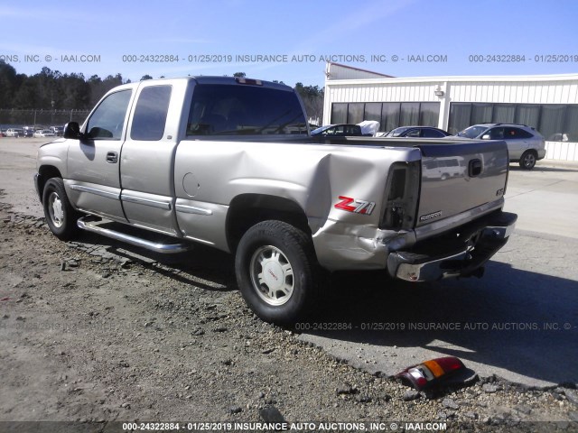 1GTEK19T1YE115093 - 2000 GMC NEW SIERRA K1500 BEIGE photo 3