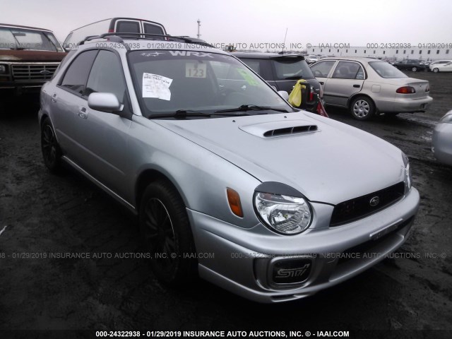 JF1GG29693H808484 - 2003 SUBARU IMPREZA WRX SILVER photo 1