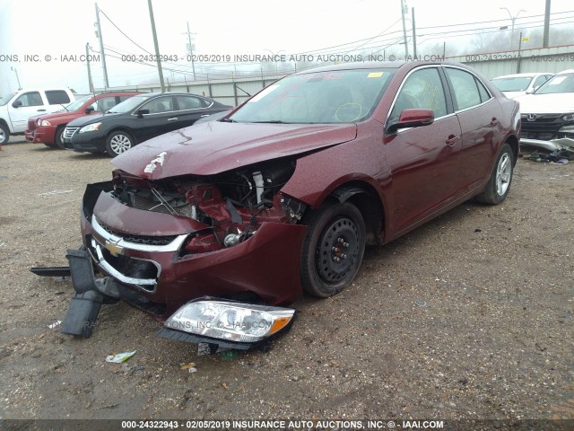 1G11C5SA8GU134197 - 2016 CHEVROLET MALIBU LIMITED LT 勃艮第红 照片 2
